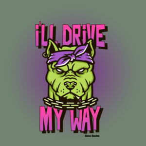 I'll Drive My Way - AS Colour Womens Shallow Scoop Tee - AS Colour Womens Mali Tee Design