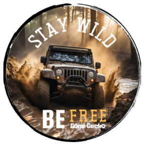 Stay Wild Be Free  - AS Colour Organic Infant Mini-Me One-Piece Design