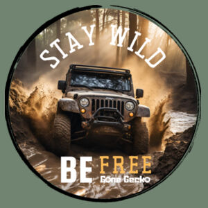 Stay Wild Be Free  - AS Colour Kids Youth T shirt Design