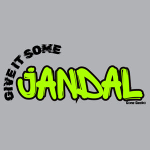 Give it some Jandal - AS Colour Womens Shallow Scoop Tee Design