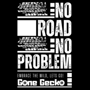 No Road No Problem - AS Colour Kids Youth T shirt Design