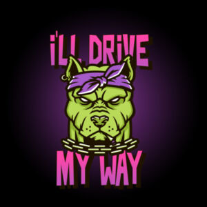 I'll Drive My Way - AS Colour Womens Shallow Scoop Tee - AS Colour Womens Maple Organic Tee Design