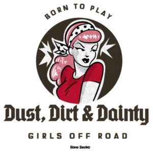 Dust, Dirt & Dainty Off Road Tee - AS Colour Womens Shallow Scoop Tee Design