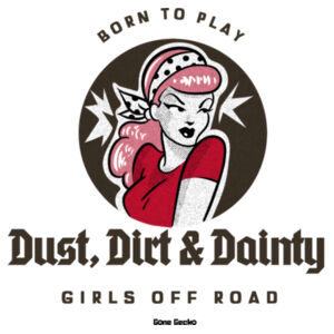 Dust, Dirt & Dainty Off Road Tee - Thread Project Unisex Summer Tee Design