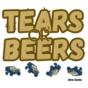 Tears or Beers - Can Cooler Design