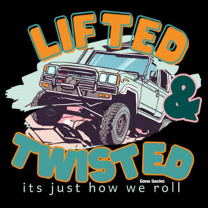 Lifted and Twisted  - AS Colour Womens Mali Tee Design