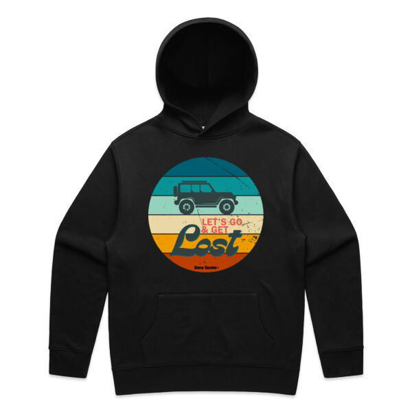 Lets Go & Get Lost - AS Colour Mens Relax Hood Thumbnail