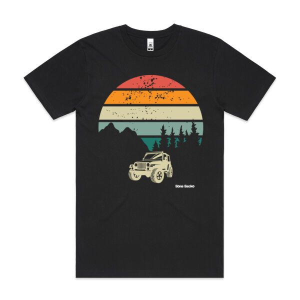 Retro  - AS Colour Mens Block T shirt Thumbnail