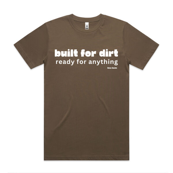 Built for Dirt Ready for Anything - AS Colour Mens Block T shirt Thumbnail