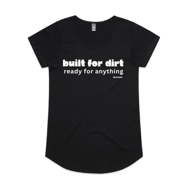 Built for Dirt Ready for Anything - AS Colour Womens Mali Tee Thumbnail