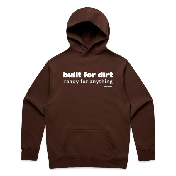 Built for Dirt Ready for Anything - AS Colour Mens Relax Hood Thumbnail