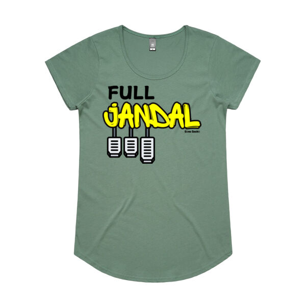 Full Jandal - AS Colour Womens Mali Tee Thumbnail