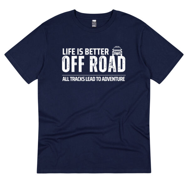 Life is Better Off Road - Thread Project Unisex Summer Tee Thumbnail