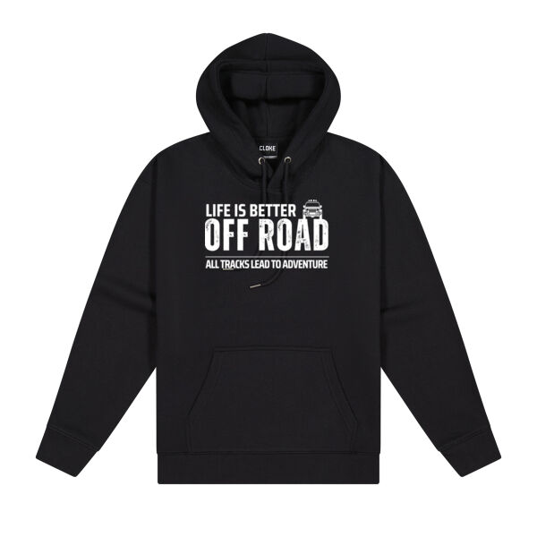 Life is Better Off Road - Cloke Womens Origin Hoodie Thumbnail
