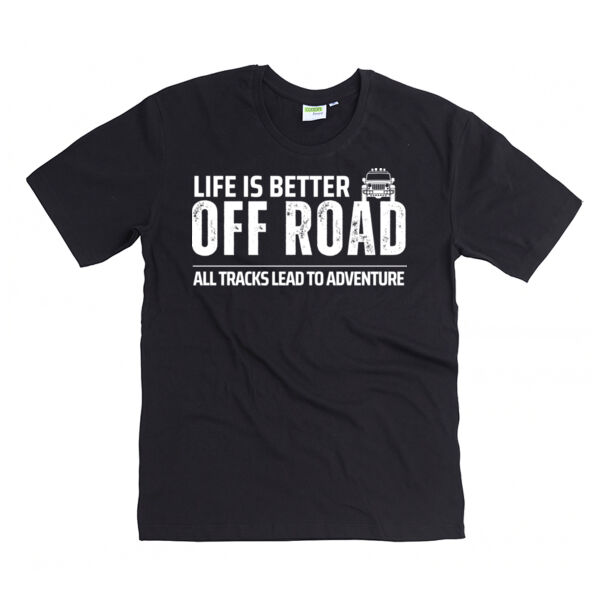 Life is Better Off Road - C-Force Kids Unisex Classic Tee Thumbnail