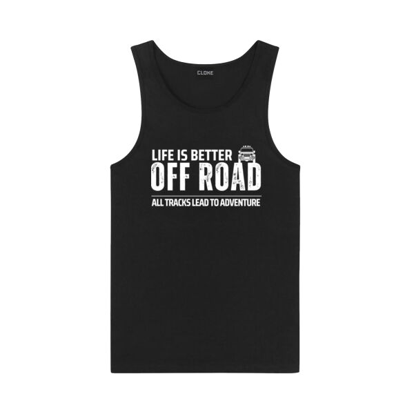 Life is Better Off Road - Cloke Kids Concept Singlet Thumbnail
