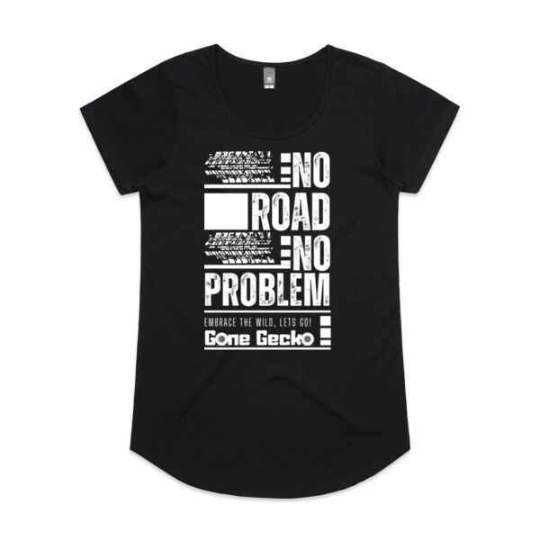 No Road No Problem - AS Colour Womens Mali Tee Thumbnail