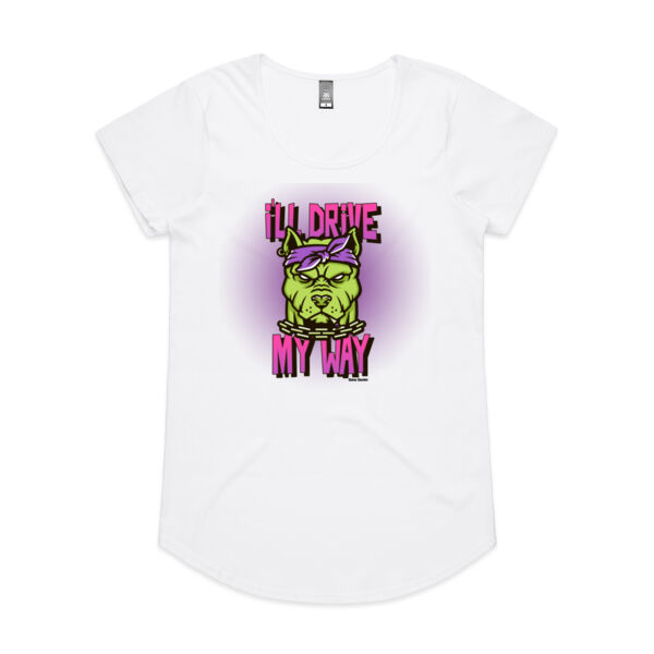 I'll Drive My Way - AS Colour Womens Mali Tee Thumbnail