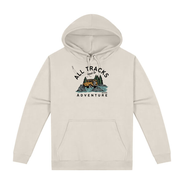 All Tracks Lead to Adventure - Cloke Mens Origin Hoodie Thumbnail