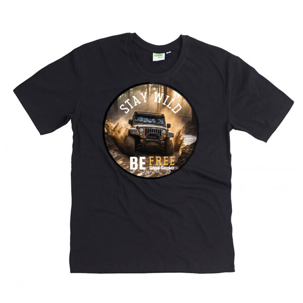 Stay Wild Be Free  - AS Colour Kids Classic T shirt Thumbnail