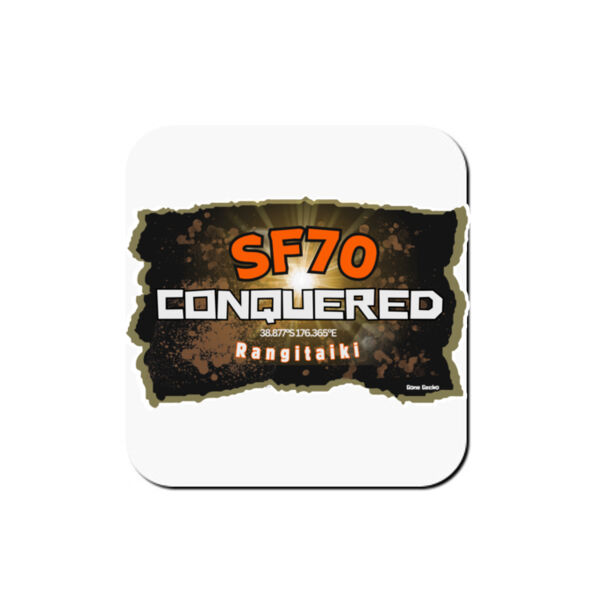 SF70 Conquered - Coaster - Square Hardboard Thumbnail