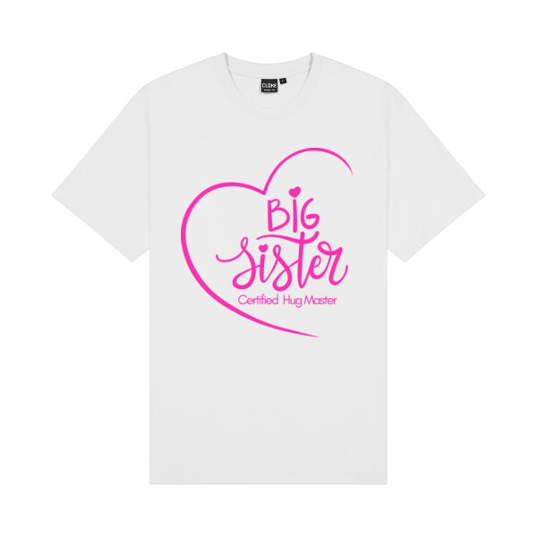 Big Sister Certified Hug Master - Cloke Kids Outline Tee Thumbnail