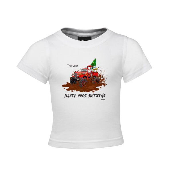 This Year Santa Goes Extreme - JB's Infant Tee Thumbnail