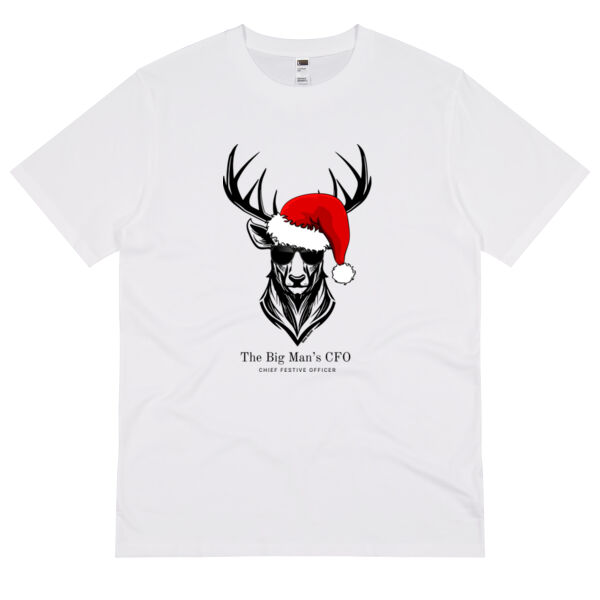 The Big Man's CFO Chief Festive Officer - Thread Project Unisex Summer Tee Thumbnail