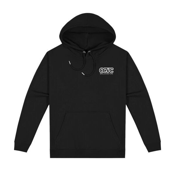 CCVC White on Black - Cloke Kids Origin Hoodie Thumbnail