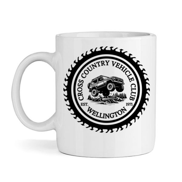 CCVC - Black Print - Mug Thumbnail
