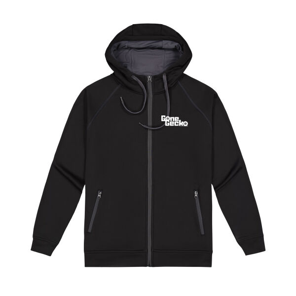 Gone Gecko Compass Logo  - Cloke Mens Performance Zip Hoodie Thumbnail