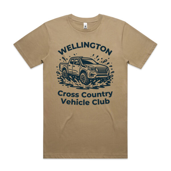 CCVC Black Print Competition Winner - AS Colour Mens Block T shirt Thumbnail