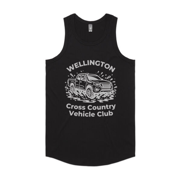 CCVC Light print Competition Winner Design - AS Colour Mens Block T shirt - AS Colour Mens Authentic Singlet Thumbnail