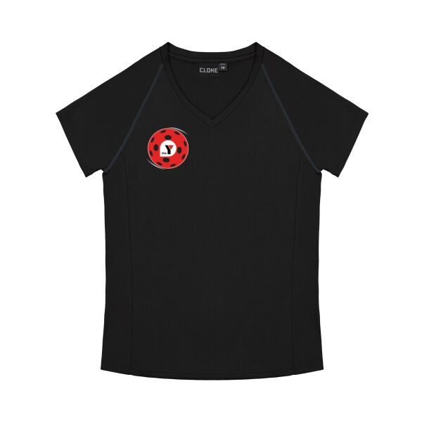 The Y Pickleball - Northshore - Cloke Womens Performance T-shirt Thumbnail