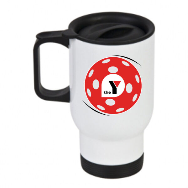 The Y Pickleball Mug - Travel Mug Thumbnail