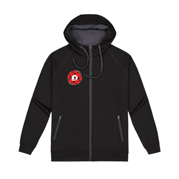 The Y Pickleball - Northshore - Cloke Mens Performance Zip Hoodie Thumbnail