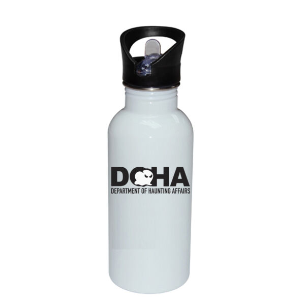 DOHA  - Stainless Bottle with Straw Top Thumbnail