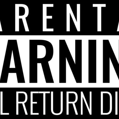 t shirt design template with a parental advisory style 1953 Thumbnail